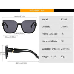 Cat's Eye Sunglasses Retro V Shape Decorative Temperament Internet Celebrity