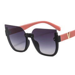 Cat's Eye Sunglasses Retro V Shape Decorative Temperament Internet Celebrity