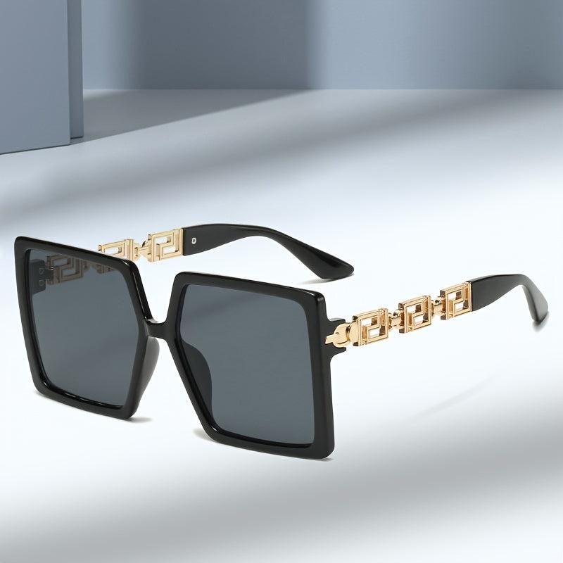 Men's Y2K Square Sunglasses Vintage Style Sunscreen Glasses