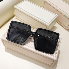 Men's Y2K Square Sunglasses Vintage Style Sunscreen Glasses