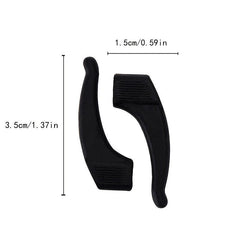 3 Pairs Silicone Eyeglass Temple Tip Holder