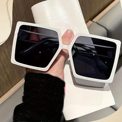 Unisex Retro Oversized Frame Sunglasses Men's Sunglasses