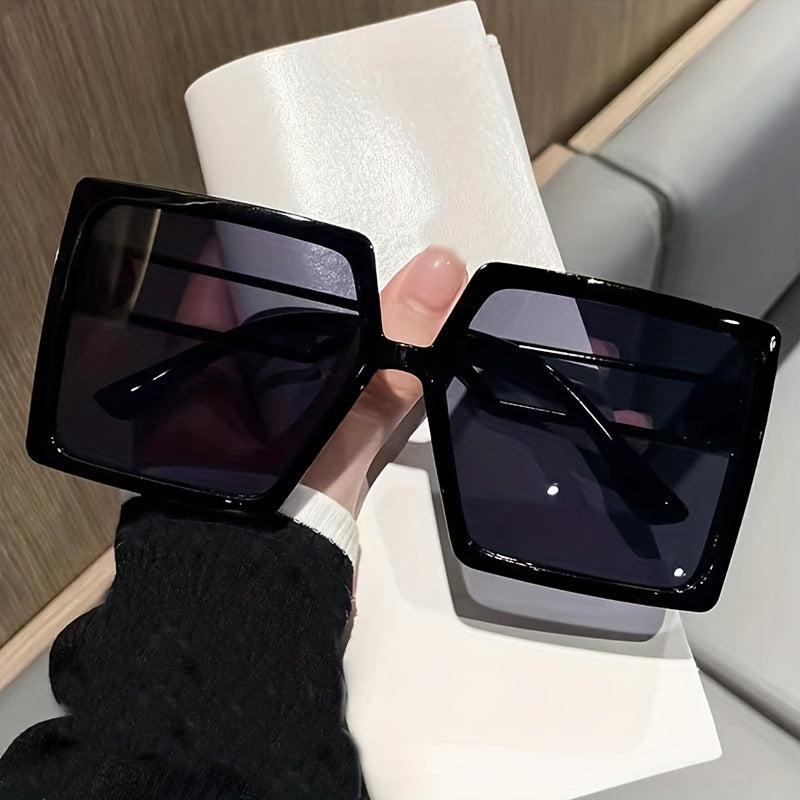 Unisex Retro Oversized Frame Sunglasses Men's Sunglasses
