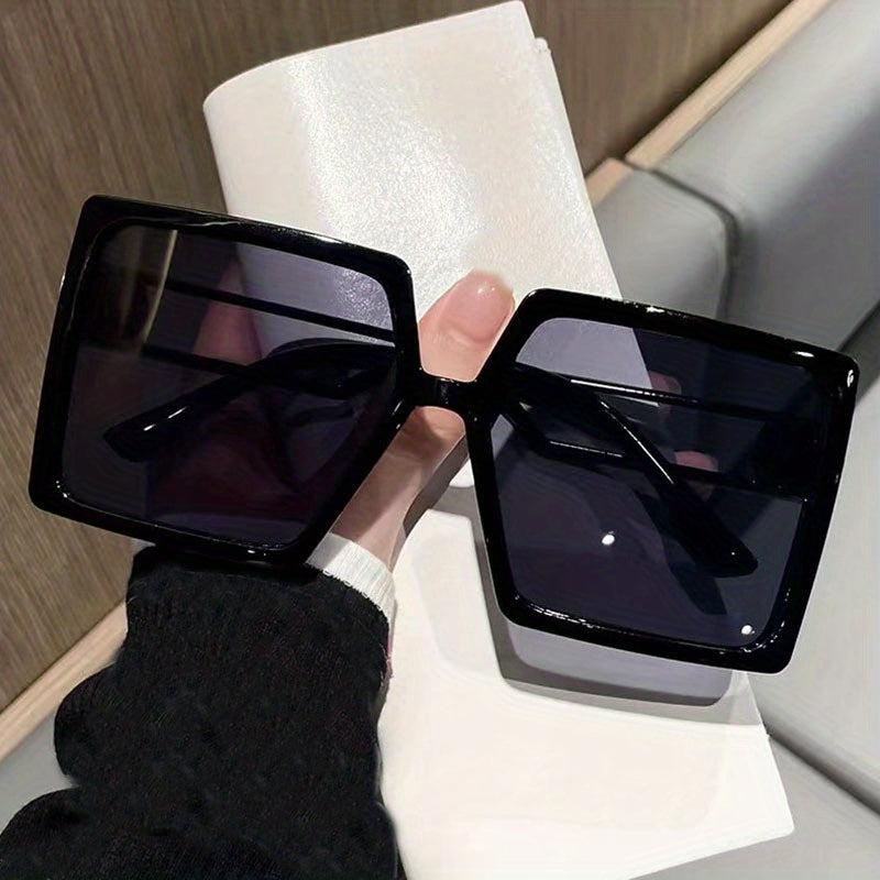 Unisex Retro Oversized Frame Sunglasses Men's Sunglasses