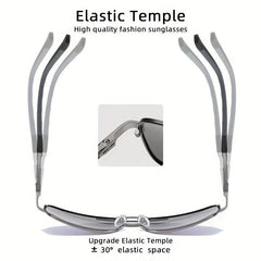 RENEKTON Men's Square Polarized Sunglasses Driving Glasses 8724