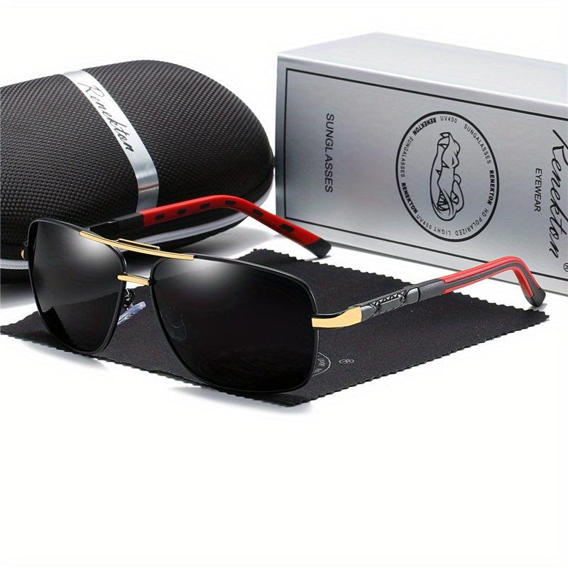 RENEKTON Men's Square Polarized Sunglasses Driving Glasses 8724