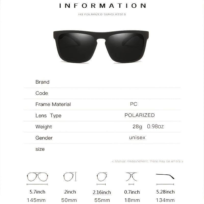 Men's Polarized Driving Sunglasses UV400 Eyewear