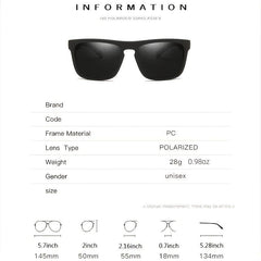Men's Polarized Driving Sunglasses UV400 Eyewear