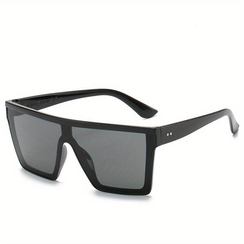 Vintage Flat Top Sunglasses Square Shades Gradient Sun Glasses