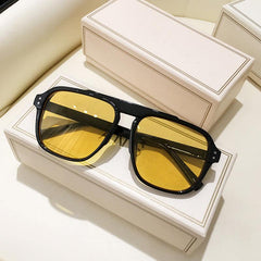 Vintage Pilot Y2K Large Frame Glasses