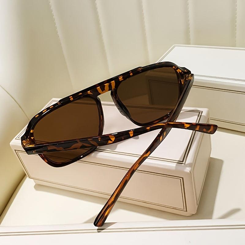 Vintage Pilot Y2K Large Frame Glasses