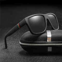 Polarized Square Sunglasses Anti reflective Women Men Driving Glasses