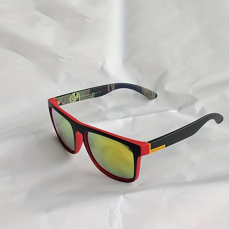 Men Women Outdoor Sports Driving Square Mirror UV400 Sun Glasses