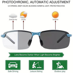 Men's Polarized Sunglasses with Glasses Rope