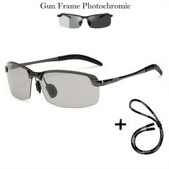 Men's Polarized Sunglasses with Glasses Rope