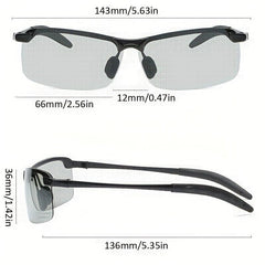 Men's Polarized Sunglasses with Glasses Rope