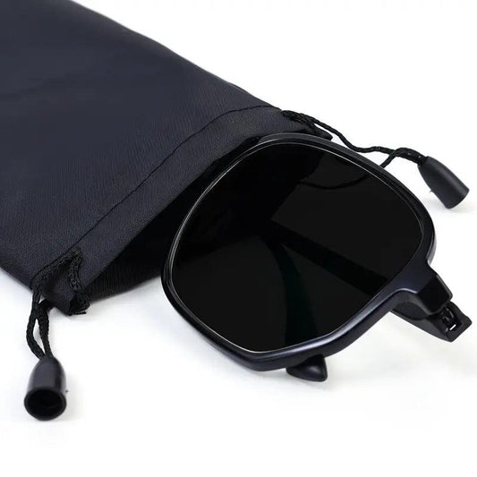 Waterproof Drawstring Sunglasses Bag Glasses Case Jewelry Tote Portable Pouch