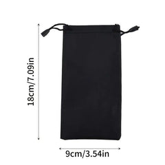 Waterproof Drawstring Sunglasses Bag Glasses Case Jewelry Tote Portable Pouch
