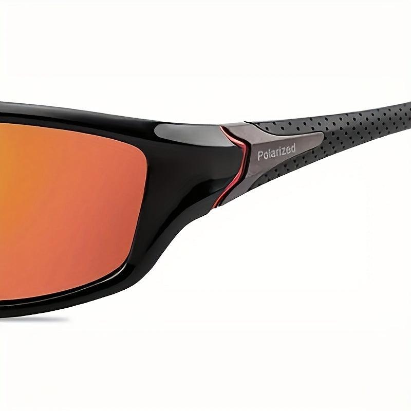 Polarized Night Vision Sports Sunglasses with Glasses Case