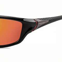 Polarized Night Vision Sports Sunglasses with Glasses Case