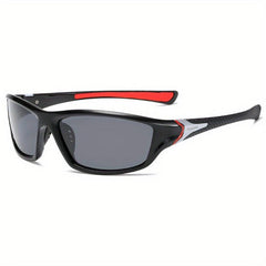 Polarized Night Vision Sports Sunglasses with Glasses Case