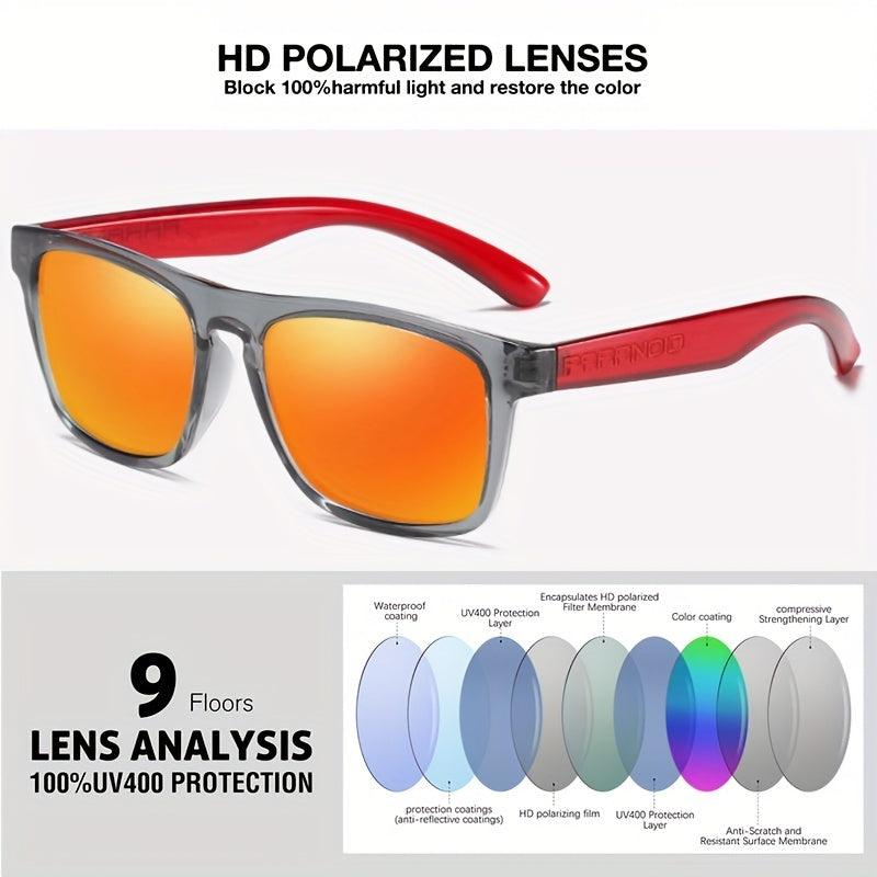Men's Polarized UV400 Sports Sunglasses for Fishing