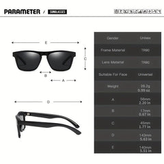 Men's Polarized UV400 Sports Sunglasses for Fishing