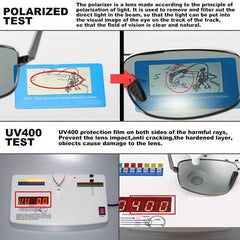 Polarized Photochromic Sunglasses for Men Women, Anti-glare Chameleon Glasses