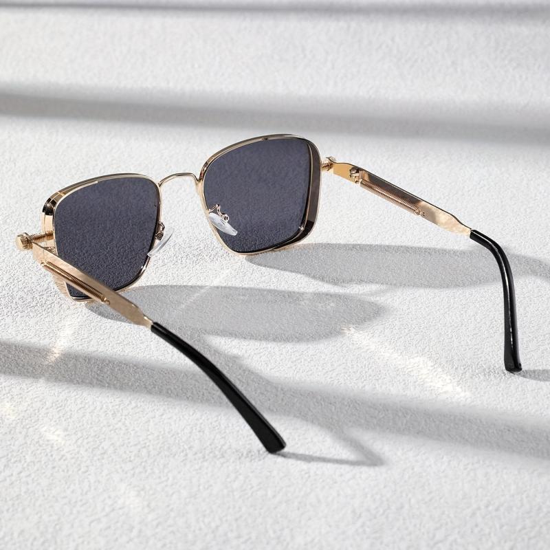 Men's Small Frame Square Sunglasses