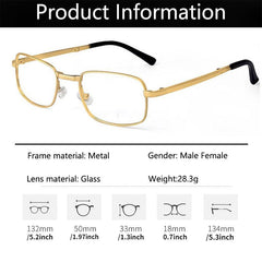 Anti Scratch Reading Glasses Men Women Diopter