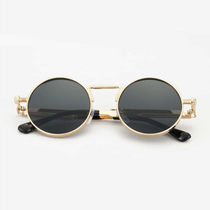 ENSAEJOE Vintage Round Frame Sunglasses