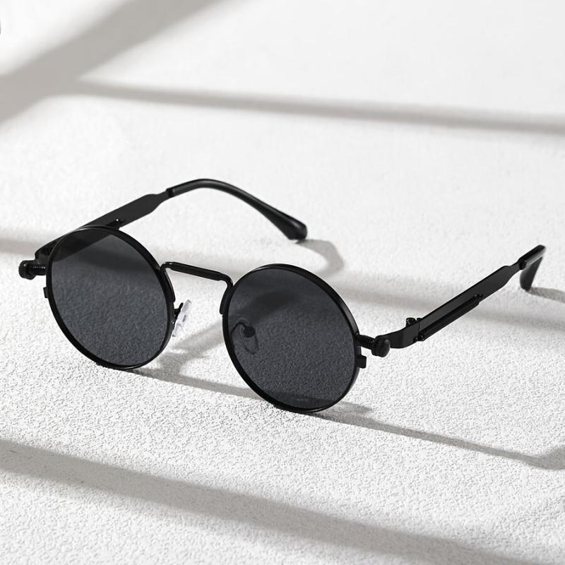 ENSAEJOE Vintage Round Frame Sunglasses