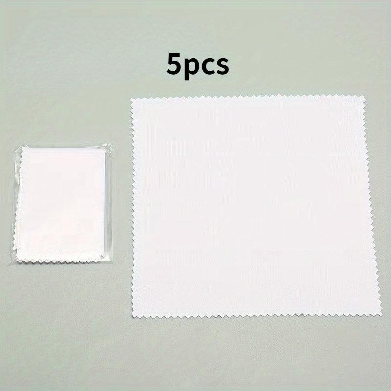 2pcs 5pcs Individually Wrapped Microfiber Cleaning Cloths Glasses Cleaning Cloth