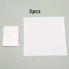 2pcs 5pcs Individually Wrapped Microfiber Cleaning Cloths Glasses Cleaning Cloth
