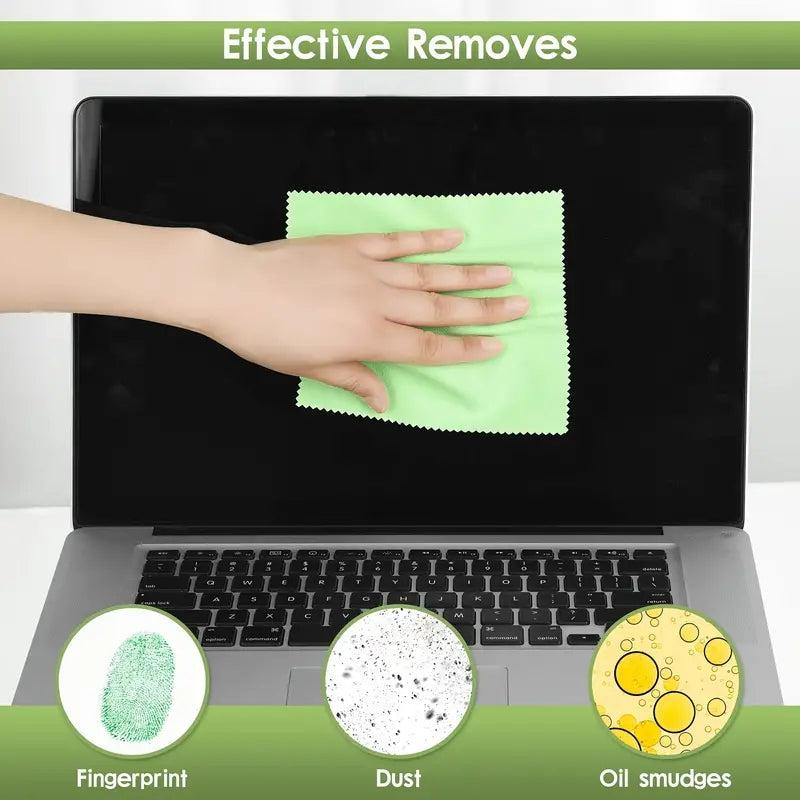 2pcs 5pcs Individually Wrapped Microfiber Cleaning Cloths Glasses Cleaning Cloth