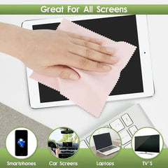 2pcs 5pcs Individually Wrapped Microfiber Cleaning Cloths Glasses Cleaning Cloth