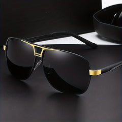 Men's Polarized Driving Sunglasses Fishing Anti-UV Glasses
