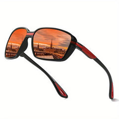 Square Sports Style Men's Polarized Sunglasses UV400