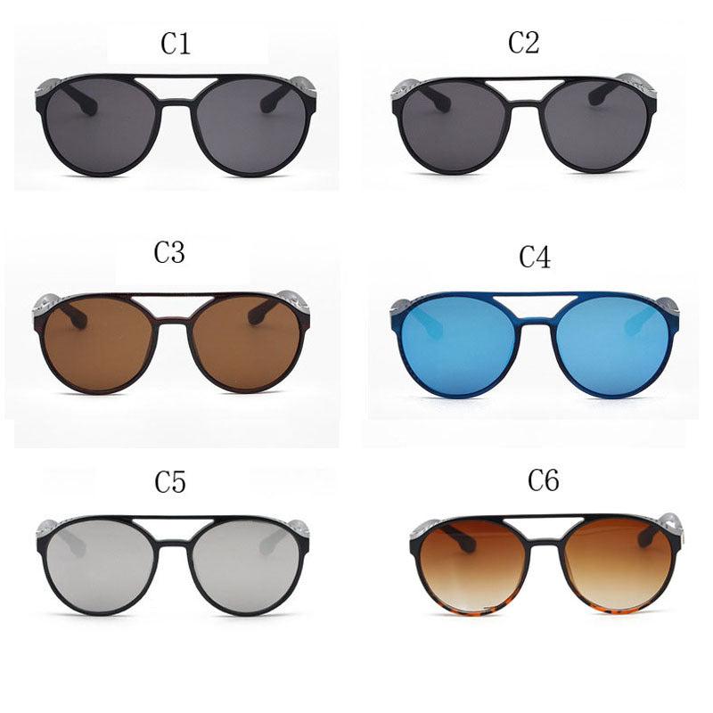 Steampunk Round Sunglasses UV400 Driving Eyewear
