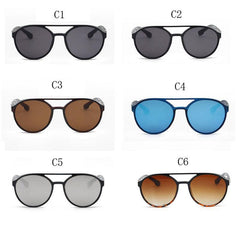 Steampunk Round Sunglasses UV400 Driving Eyewear