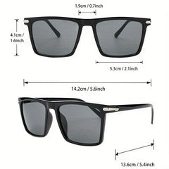 Retro Square Full Frame Sunglasses