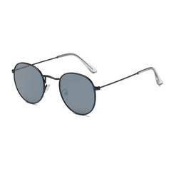 Men's Retro Sunglasses Round Frame Anti Light Vintage Mixed Sunglasses