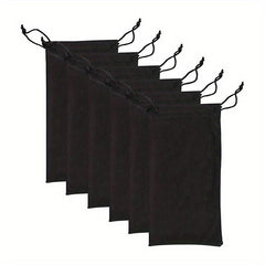 6pcs Microfiber Pouch Bag for Eyeglasses Sunglasses Cell Phone Storage