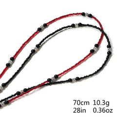 Retro Style Beaded Glasses Hanging Chain Sunglasses Anti-lost Neck Chain