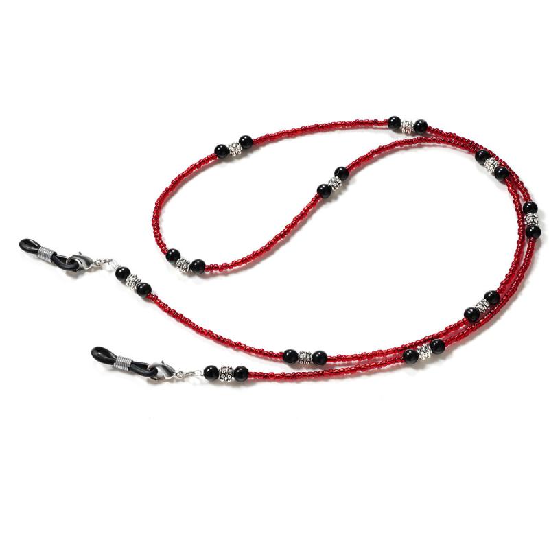 Retro Style Beaded Glasses Hanging Chain Sunglasses Anti-lost Neck Chain