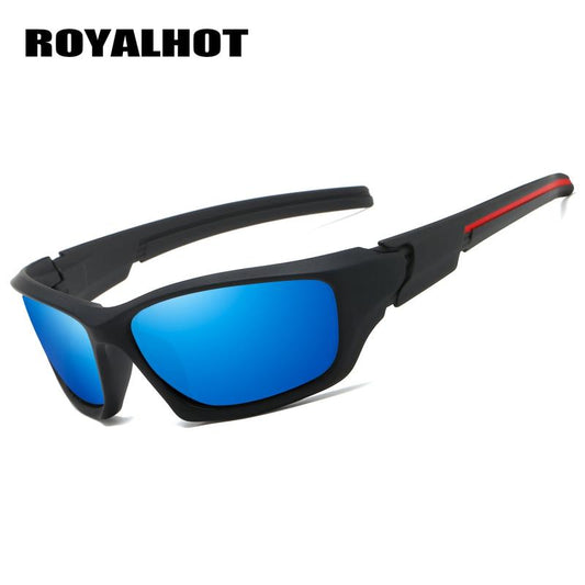 RoyalHot Polarized Square Frame Sports Sunglasses Vintage Sun Glasses
