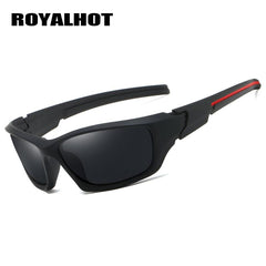 RoyalHot Polarized Square Frame Sports Sunglasses Vintage Sun Glasses