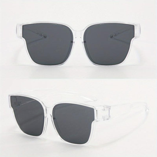 Men's Sunglasses Over Eyeglasses 100 UV Protection PC Glasses
