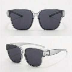 Men's Sunglasses Over Eyeglasses 100 UV Protection PC Glasses