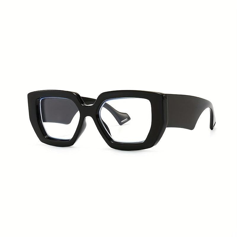 1 Pair Frame All match Glasses With Zipper Glasses Case